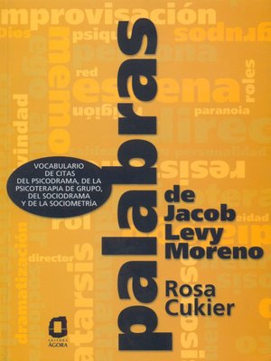cover image of Palabras de Jacob Levy Moreno
